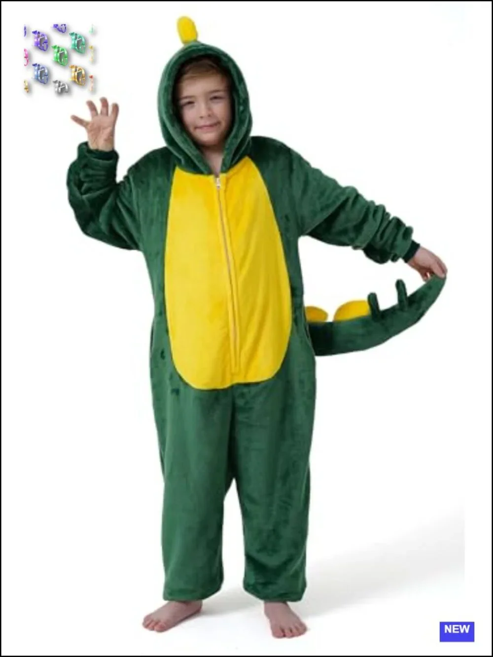 Kids Dinosaur Onesie Costume Flannel Plush Stegosaurus Pajamas Halloween